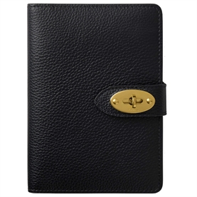 Mulberry Darley Passport Cover Black 